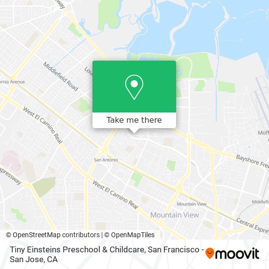 Mapa de Tiny Einsteins Preschool & Childcare