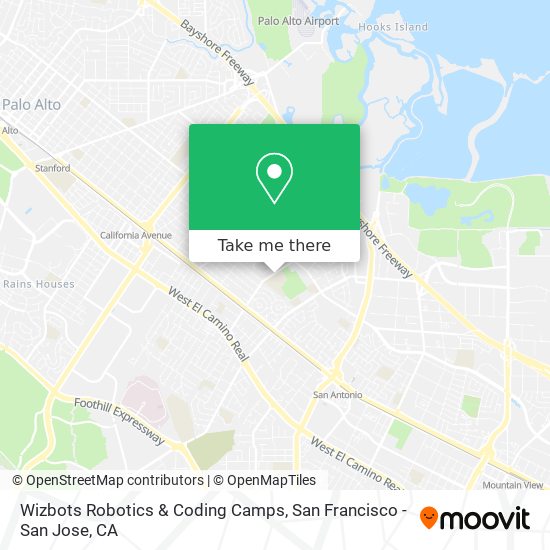 Wizbots Robotics & Coding Camps map