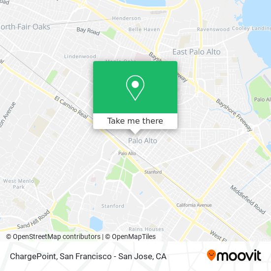 ChargePoint map