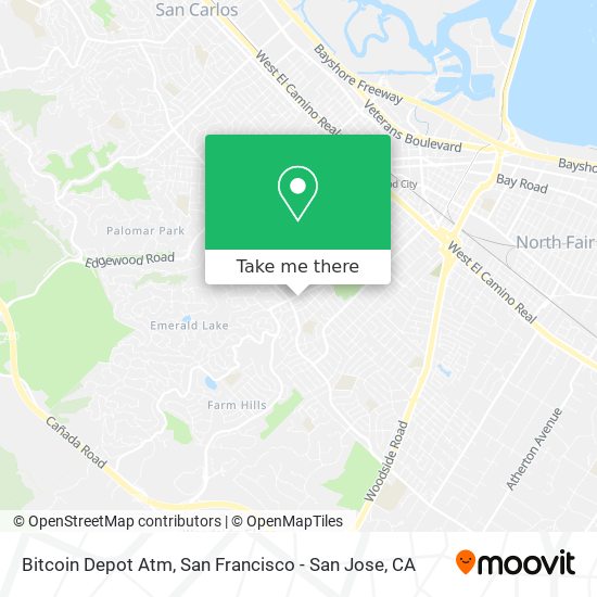 Mapa de Bitcoin Depot Atm