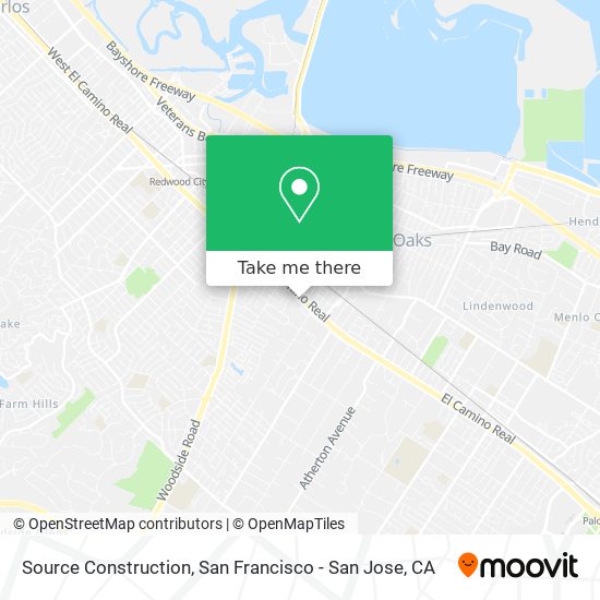 Source Construction map