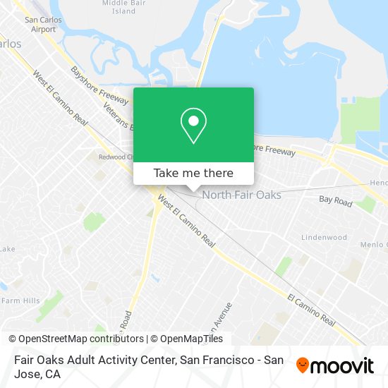 Mapa de Fair Oaks Adult Activity Center