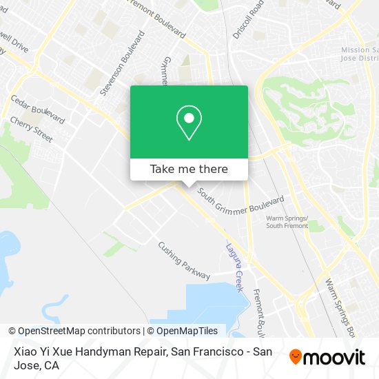 Mapa de Xiao Yi Xue Handyman Repair