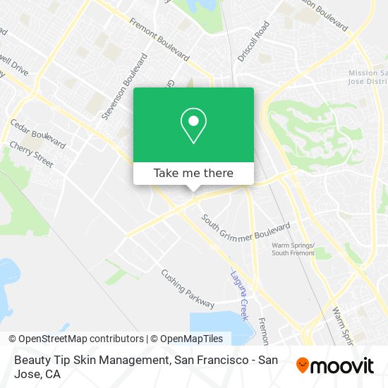 Beauty Tip Skin Management map