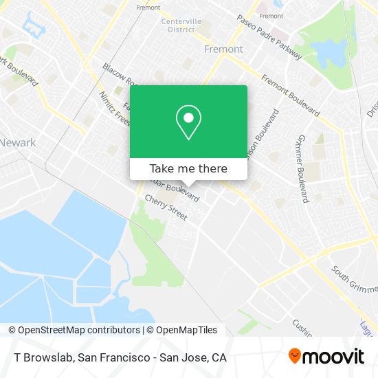 T Browslab map