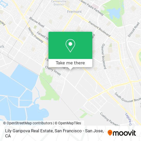 Lily Garipova Real Estate map