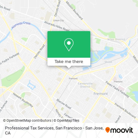 Mapa de Professional Tax Services