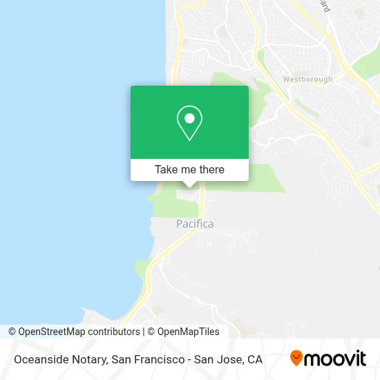 Oceanside Notary map