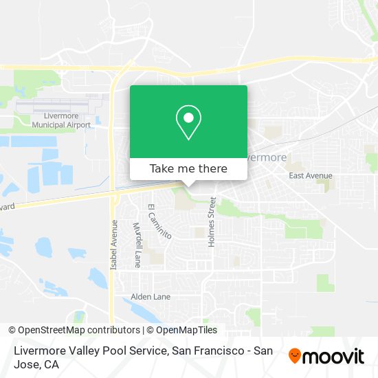 Mapa de Livermore Valley Pool Service