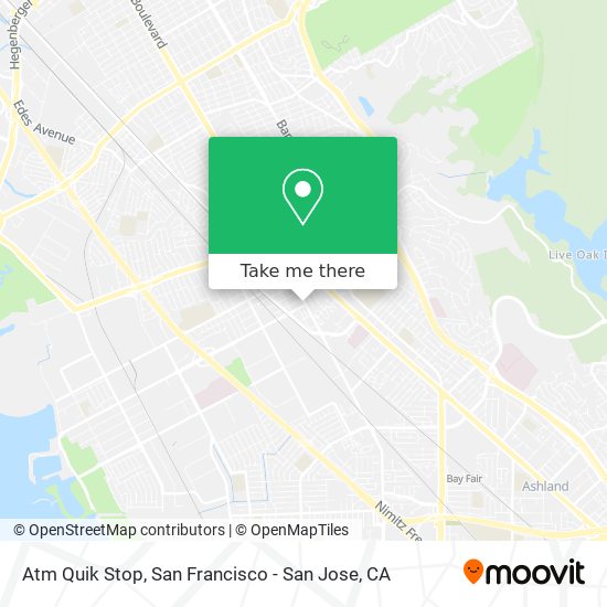 Atm Quik Stop map