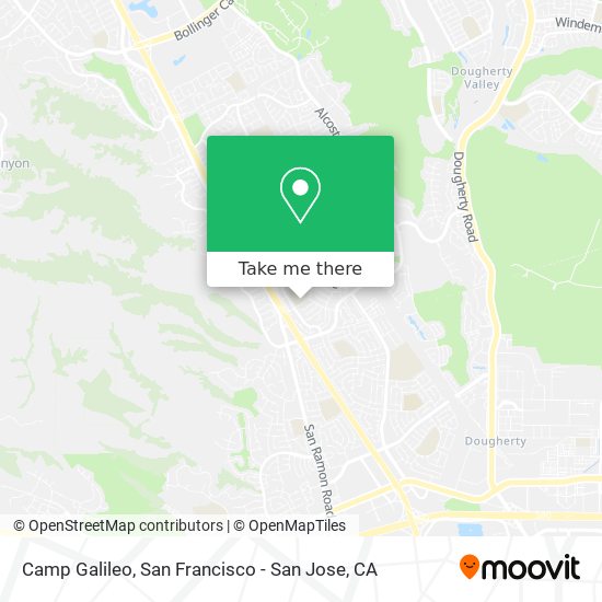 Camp Galileo map