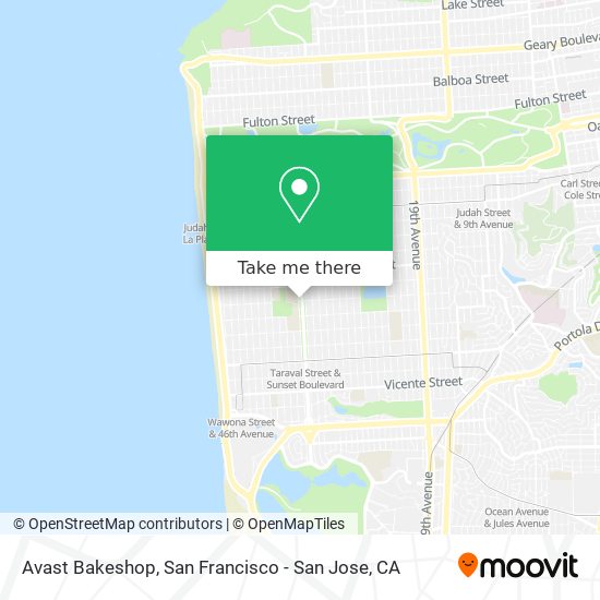 Avast Bakeshop map