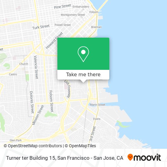 Mapa de Turner ter Building 15