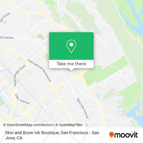 Mapa de Skin and Brow Ink Boutique