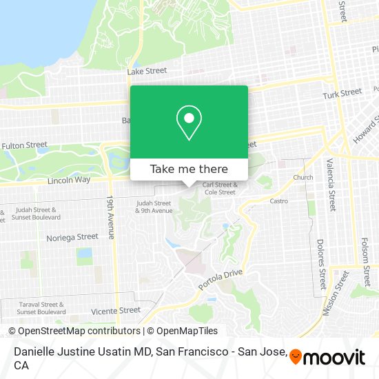 Danielle Justine Usatin MD map