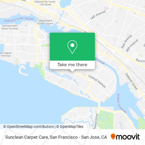 Sunclean Carpet Care map