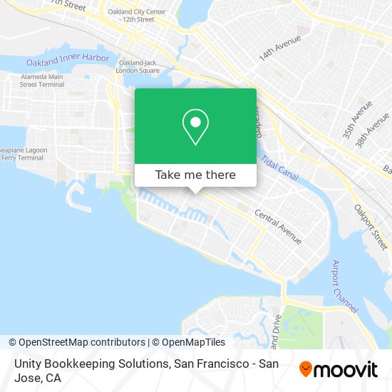 Unity Bookkeeping Solutions map