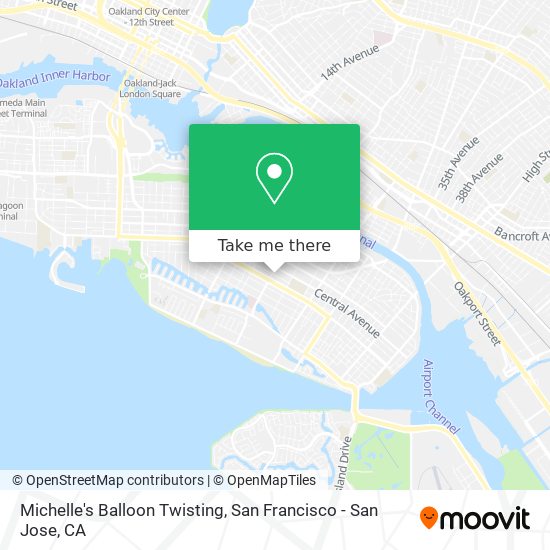 Michelle's Balloon Twisting map