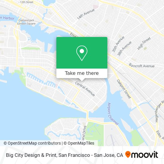 Mapa de Big City Design & Print