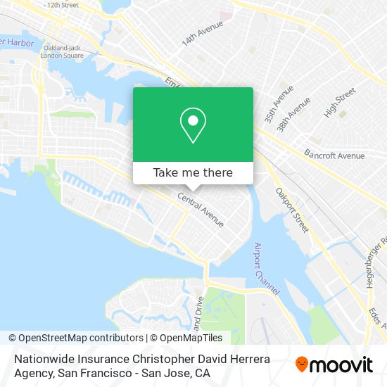 Nationwide Insurance Christopher David Herrera Agency map