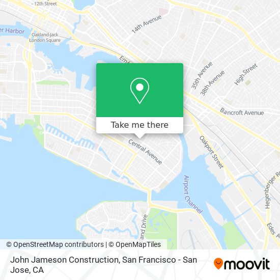 John Jameson Construction map