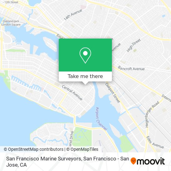 San Francisco Marine Surveyors map