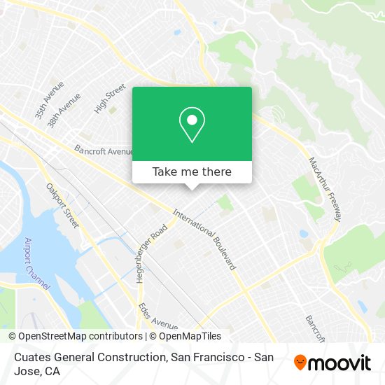 Cuates General Construction map