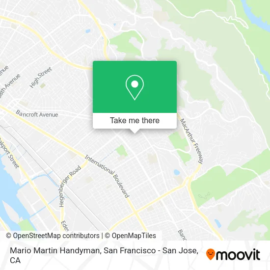 Mario Martin Handyman map