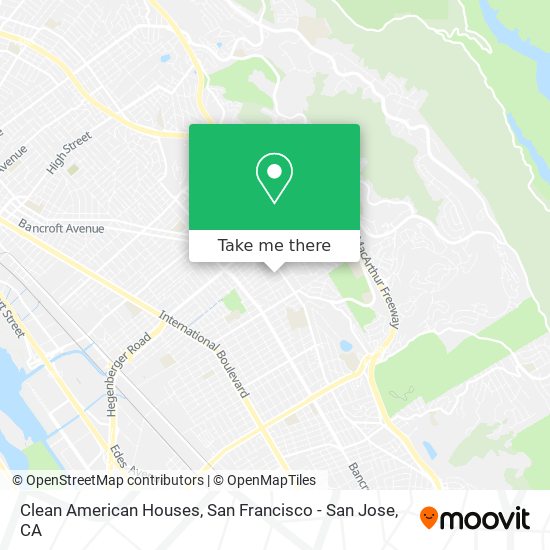 Clean American Houses map