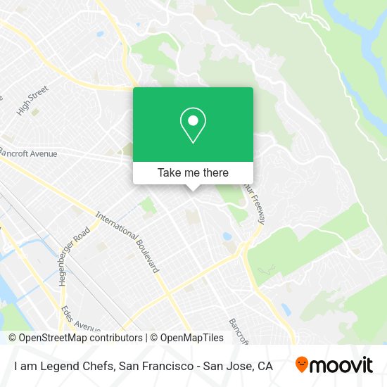I am Legend Chefs map