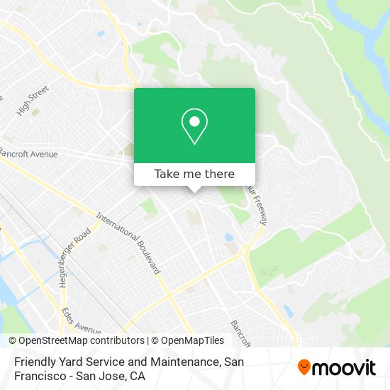 Mapa de Friendly Yard Service and Maintenance