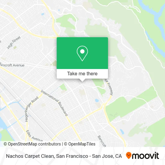 Nachos Carpet Clean map