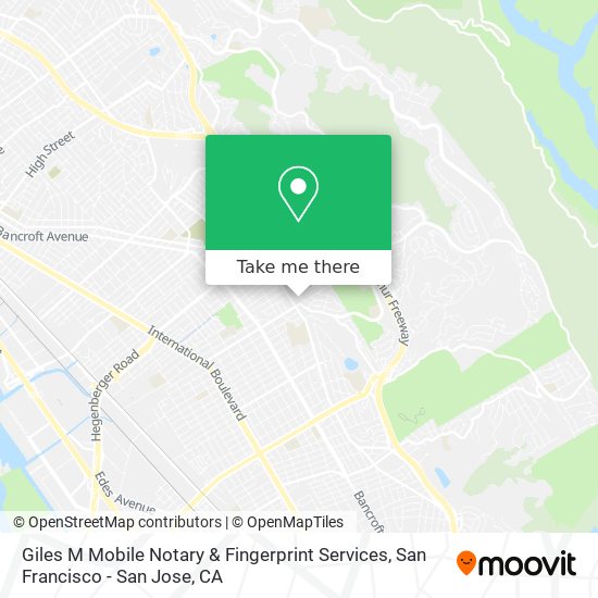 Giles M Mobile Notary & Fingerprint Services map