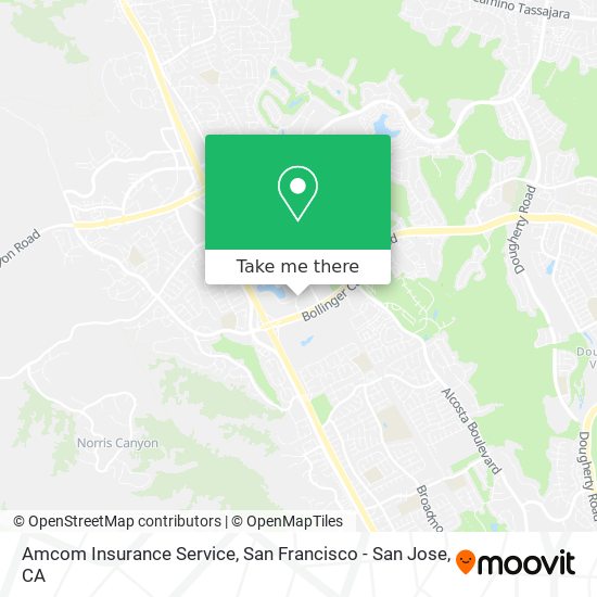 Mapa de Amcom Insurance Service