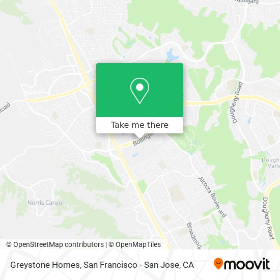 Greystone Homes map