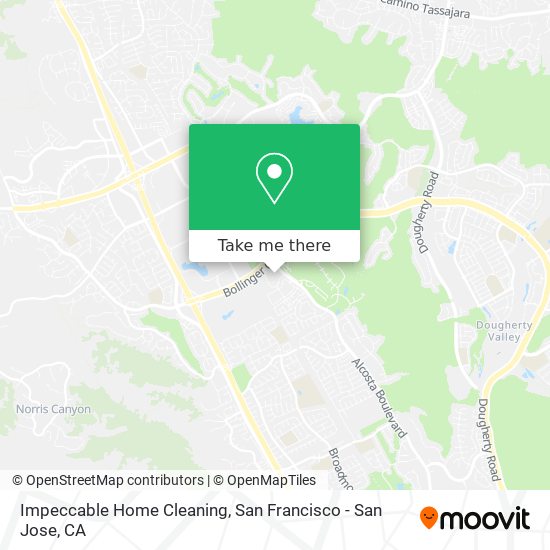 Impeccable Home Cleaning map