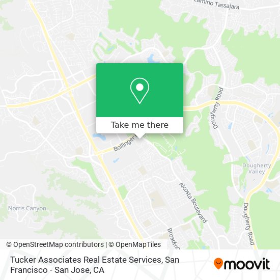 Tucker Associates Real Estate Services map