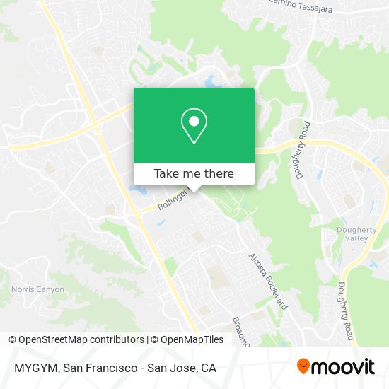 MYGYM map