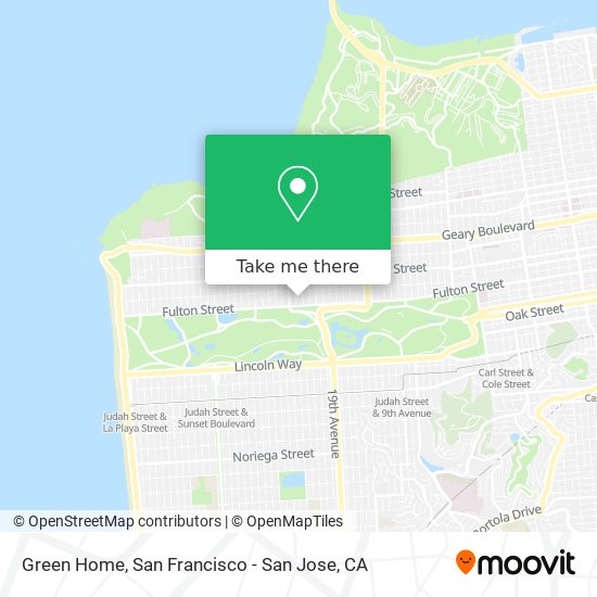 Green Home map