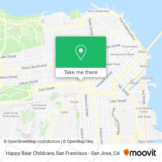 Mapa de Happy Bear Childcare