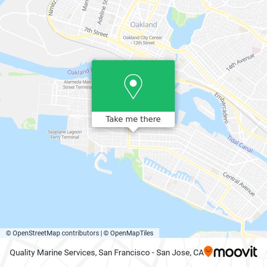 Quality Marine Services map