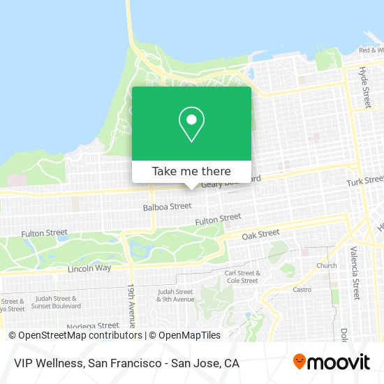 VIP Wellness map