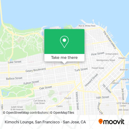 Kimochi Lounge map