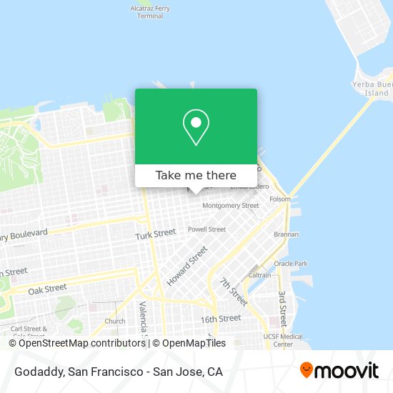 Godaddy map