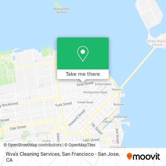 Mapa de Riva's Cleaning Services