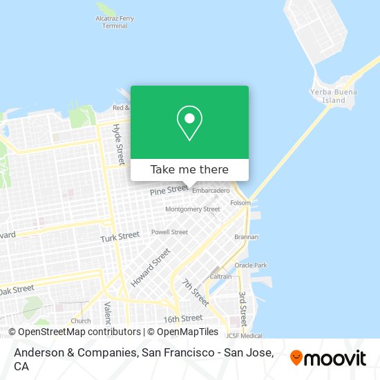 Mapa de Anderson & Companies