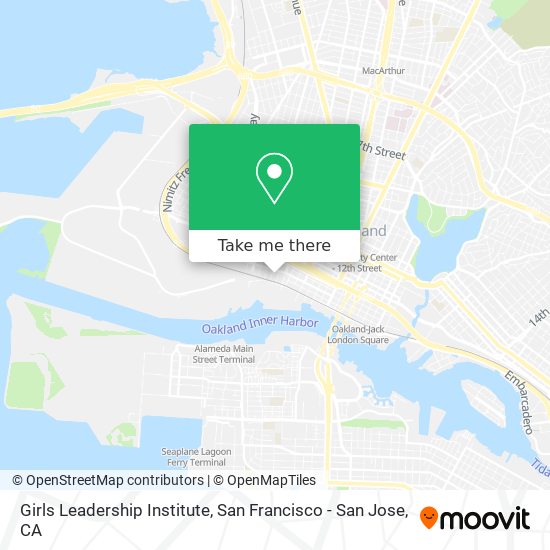 Girls Leadership Institute map