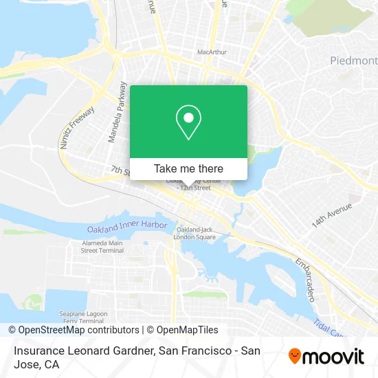 Insurance Leonard Gardner map