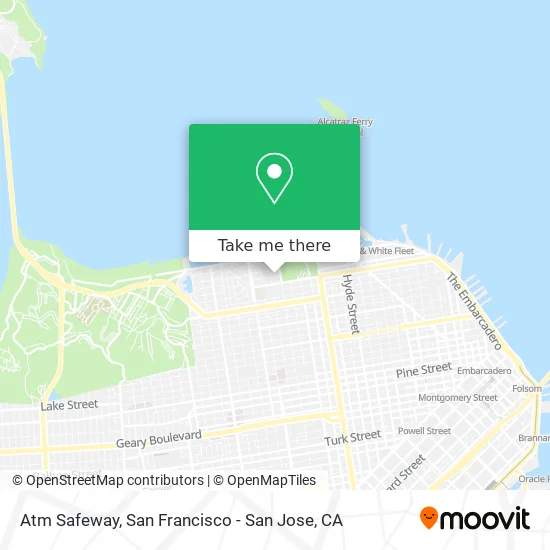 Mapa de Atm Safeway