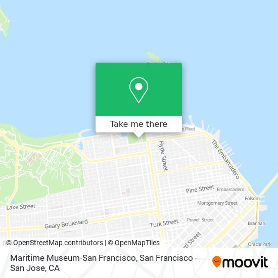 Maritime Museum-San Francisco map